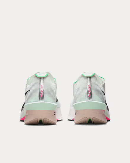 Nike Vaporfly 4 White / Hyper Pink / Mint Foam / Black Running Shoes - 4
