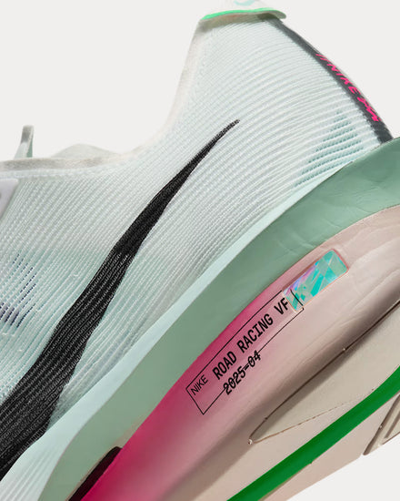 Nike Vaporfly 4 White / Hyper Pink / Mint Foam / Black Running Shoes - 5