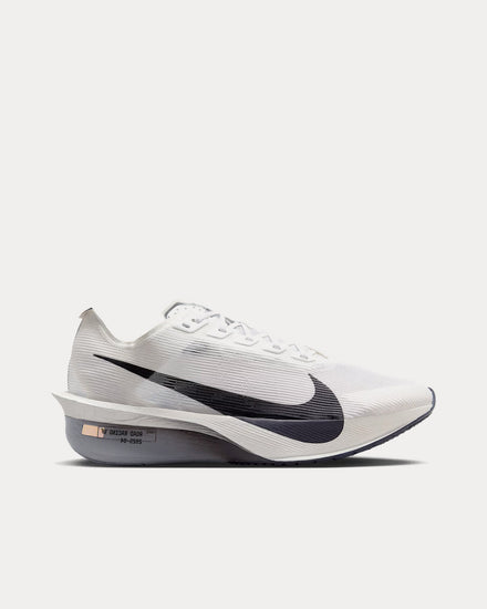 Nike Vaporfly 4 White / Obsidian Mist / Pure Platinum / Gridiron Running Shoes - 1