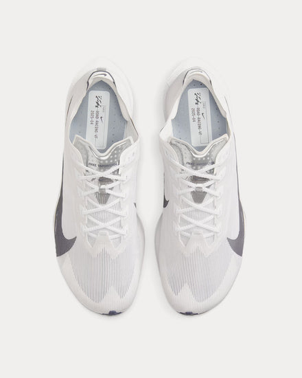 Nike Vaporfly 4 White / Obsidian Mist / Pure Platinum / Gridiron Running Shoes - 2
