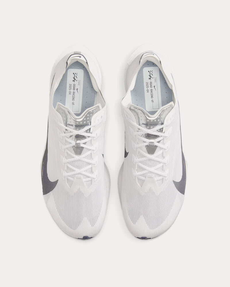 Nike Vaporfly 4 White / Obsidian Mist / Pure Platinum / Gridiron Running Shoes - 2