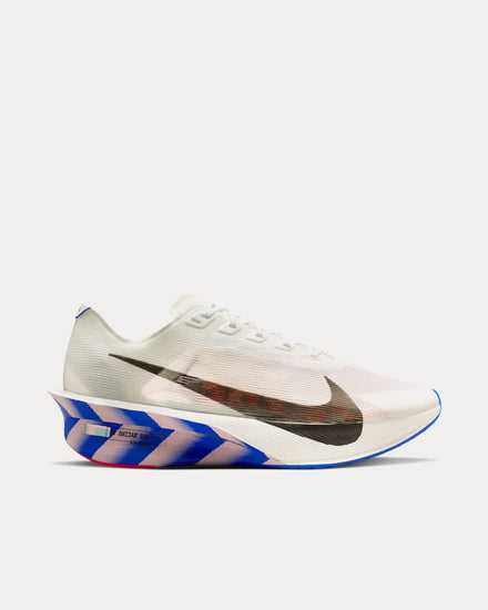 Nike Vaporfly 4 White / Racer Blue / Silt Red / Black Running Shoes - 1