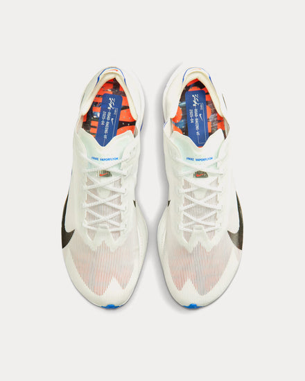Nike Vaporfly 4 White / Racer Blue / Silt Red / Black Running Shoes - 2