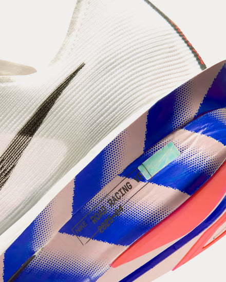 Nike Vaporfly 4 White / Racer Blue / Silt Red / Black Running Shoes - 6