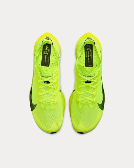 Nike Vaporfly 4 Volt / Black Running Shoes - 2