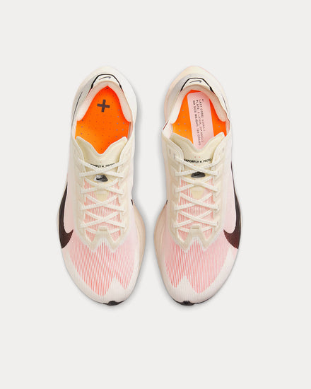 Nike Vaporfly 4 Proto Sail / Total Orange / White / Black Running Shoes - 2