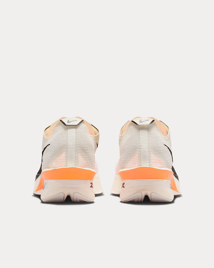 Nike Vaporfly 4 Proto Sail / Total Orange / White / Black Running Shoes - 4
