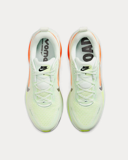 Nike Vomero 18 Barely Green / Hyper Crimson / Barely Volt / Metallic Silver Running Shoes - 2