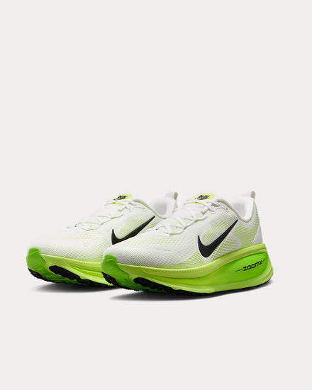 Nike Vomero 18 White / Electric Green / Volt / Black Running Shoes - 3
