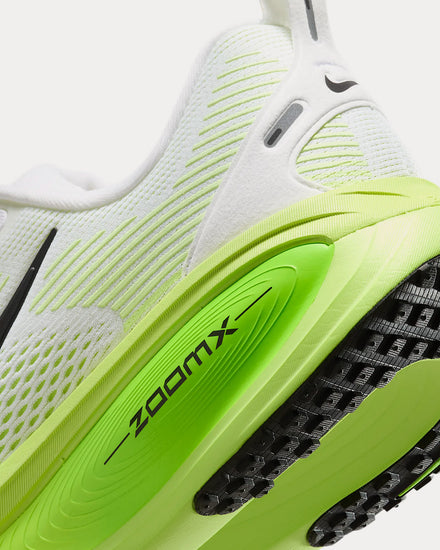 Nike Vomero 18 White / Electric Green / Volt / Black Running Shoes - 4