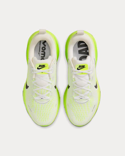 Nike Vomero 18 White / Electric Green / Volt / Black Running Shoes - 2
