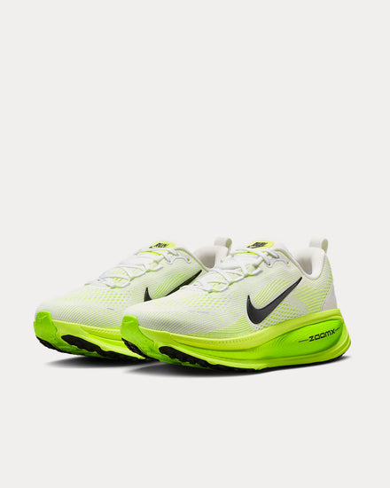 Nike Vomero 18 White / Electric Green / Volt / Black Running Shoes - 3