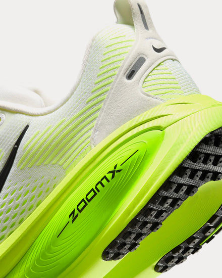 Nike Vomero 18 White / Electric Green / Volt / Black Running Shoes - 4