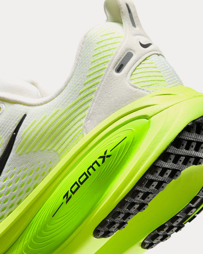 Nike Vomero 18 White / Electric Green / Volt / Black Running Shoes - 4