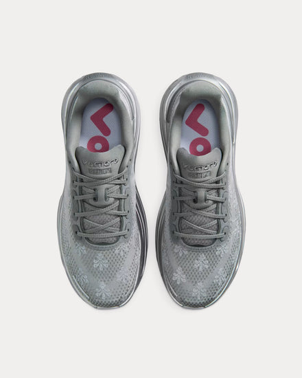 Nike Vomero Premium 'Fleur De-Lis' Geyser Grey / Metallic Silver Running Shoes - 2
