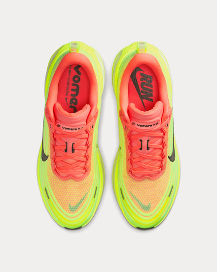 Nike Vomero Plus Bright Mango / Volt / Barely Volt / Metallic Dark Grey Running Shoes - 2