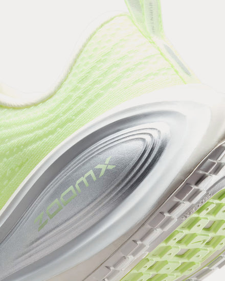 Nike Vomero Plus Sail / Barely Volt / Pure Platinum / Metallic Silver Running Shoes - 5