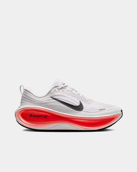 Nike Vomero Plus White / Bright Crimson / Metallic Silver / Black Running Shoes - 1