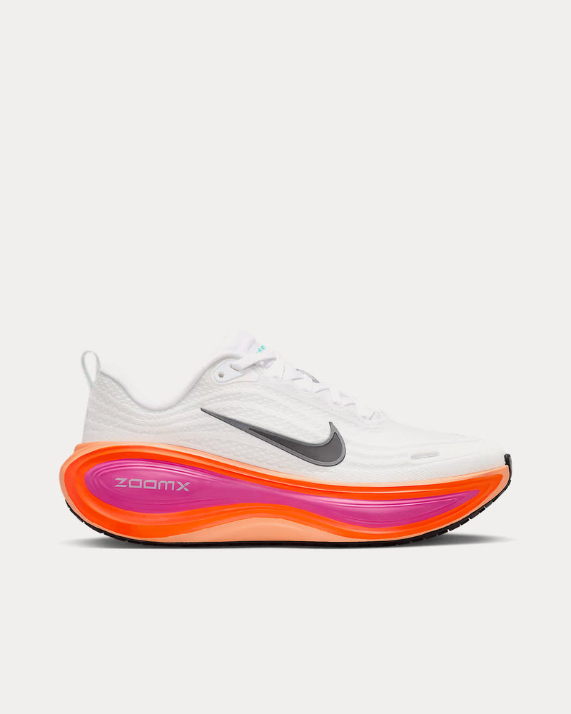 Nike Vomero Plus White / Fire Pink / Hyper Crimson / Black Running Shoes - 1