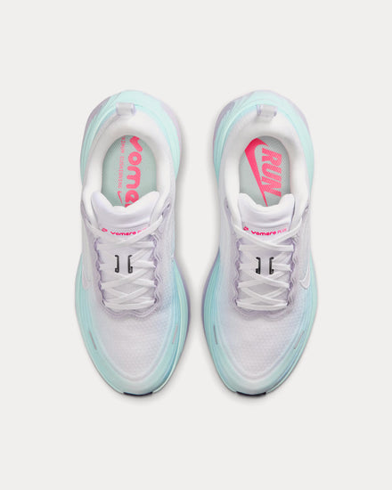 Nike Vomero Plus White / Multi-Color / Glacier Blue / Dark Raisin Running Shoes - 2