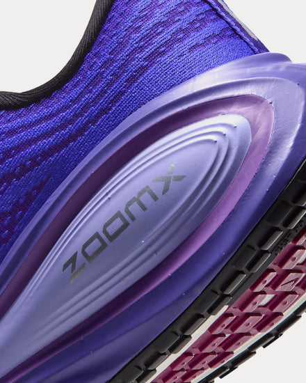 Nike Vomero Plus Black / Persian Violet / Vivid Violet / Metallic Silver Running Shoes - 6