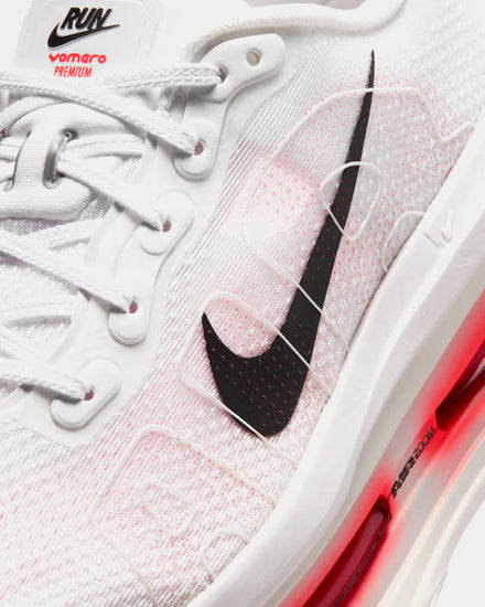 Nike Vomero Premium White / Bright Crimson / Photon Dust / Black Running Shoes - 5