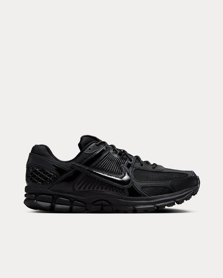 Nike x Dover Street Market Zoom Vomero 5 Triple Black Low Top Sneakers - 1