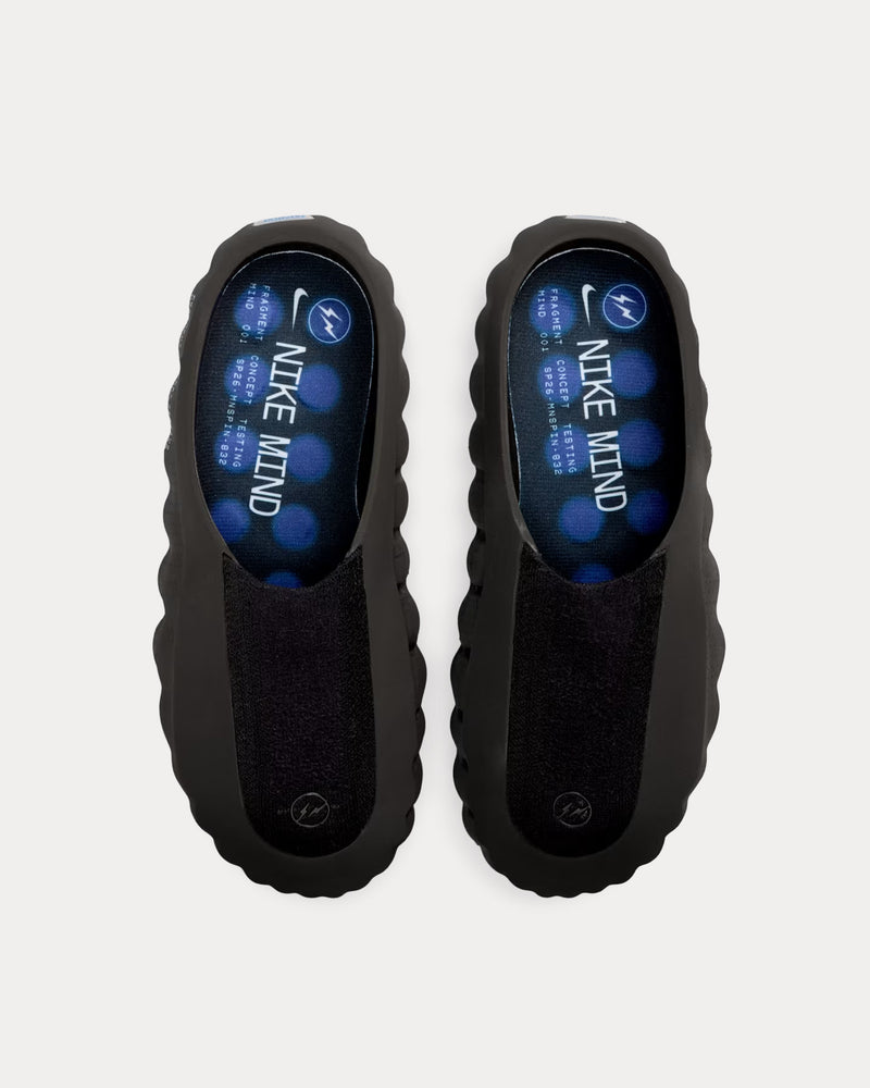 fragment design × Nike Mind 001 Mules Nike x Fragment Unisex Mind 001 Black Mules