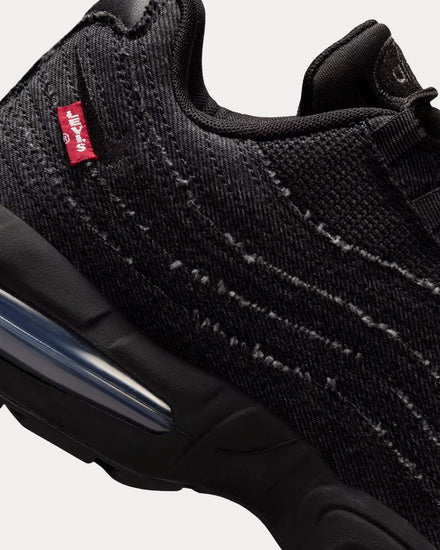 Nike x Levi's Air Max 95 Black Low Top Sneakers - 5