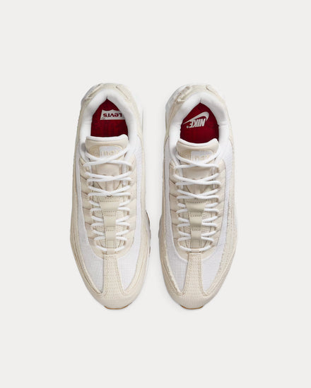 Nike x Levi's Air Max 95 White / Ecru Low Top Sneakers - 2