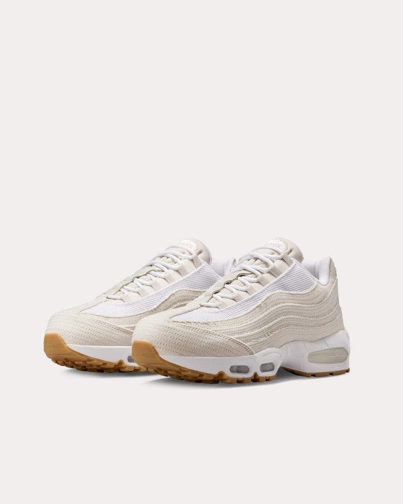 Nike x Levi's Air Max 95 White / Ecru Low Top Sneakers - 3