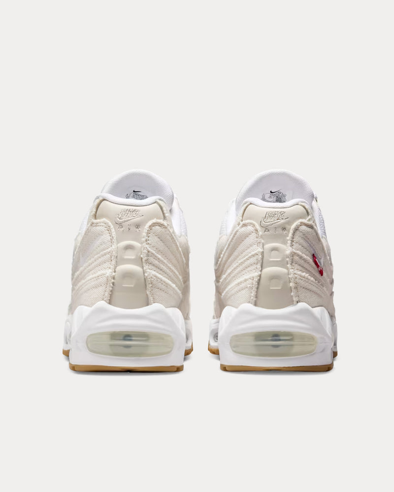 Nike x Levi's Air Max 95 White / Ecru Low Top Sneakers - 4