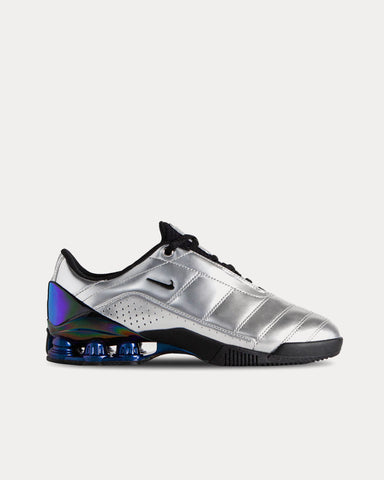 Nike x Maha Amsterdam Total 90 Shox Magia Metallic Silver / Black Low Top Sneakers
