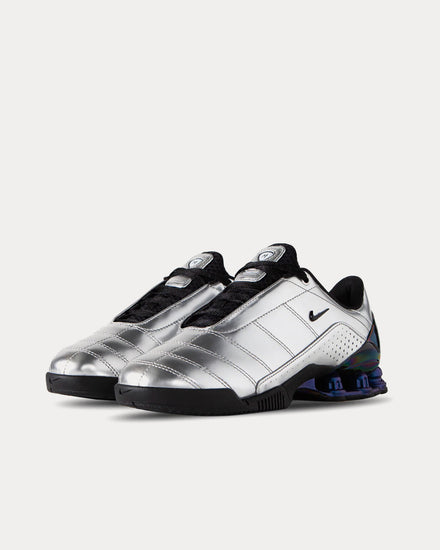 Nike x Maha Amsterdam Total 90 Shox Magia Metallic Silver / Black Low Top Sneakers - 2