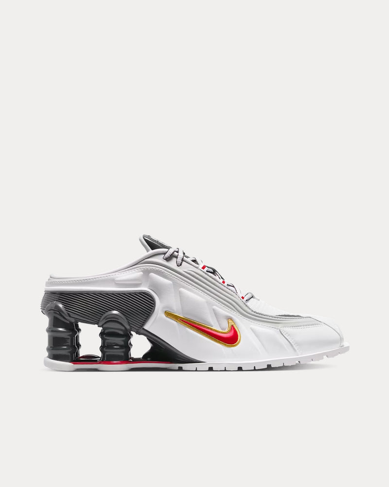 Nike x Martine Rose Shox MR4 White / Varsity Red Low Top Sneakers - 1