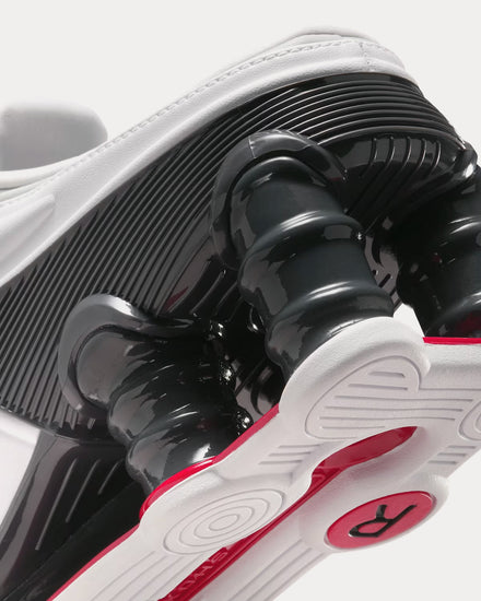 Nike x Martine Rose Shox MR4 White / Varsity Red Low Top Sneakers - 5