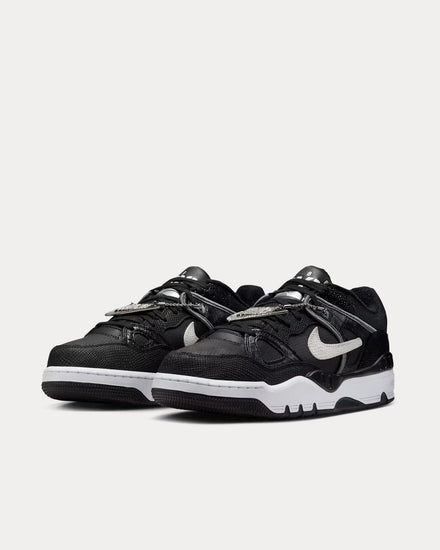 Nike x Nigo Air Force 3 Black / White Low Top Sneakers - 3