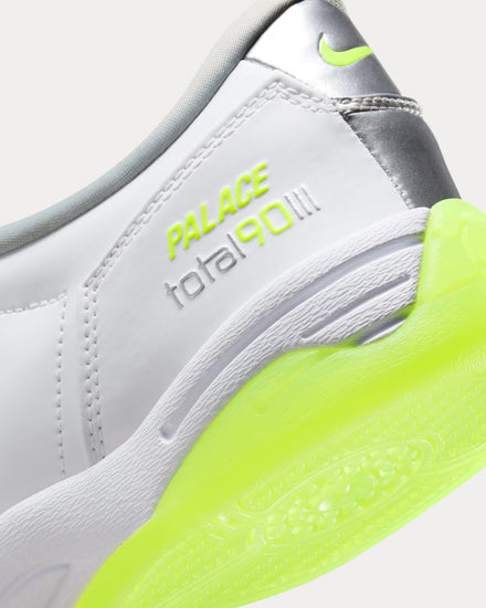 Nike x Palace Total 90 White / Metallic Silver Low Top Sneakers - 5
