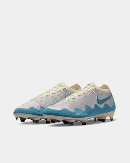 Nike x Patta Mercurial Zoom Vapor 16 Elite FG SE Noise Aqua / Metallic Silver Football Boots - 3