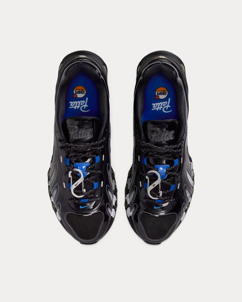 Nike x Patta Air Max Dn8 Black / Metallic Silver Low Top Sneakers - 2