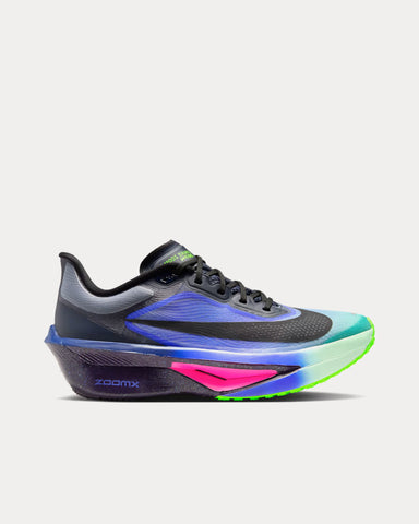 Nike Zoom Fly 6 Dark Obsidian / Racer Blue / Emerald Rise / Black Running Shoes