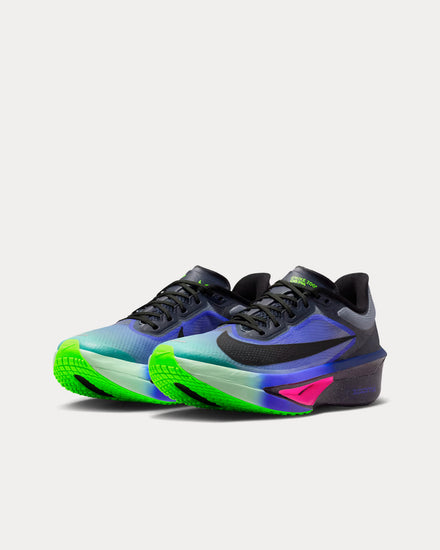 Nike Zoom Fly 6 Dark Obsidian / Racer Blue / Emerald Rise / Black Running Shoes - 3