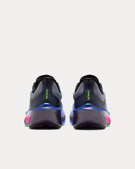 Nike Zoom Fly 6 Dark Obsidian / Racer Blue / Emerald Rise / Black Running Shoes - 4