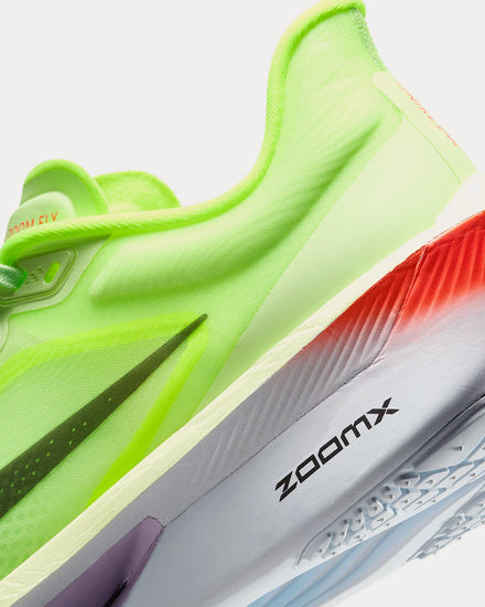 Nike Zoom Fly 6 Barely Volt / Volt / Blue Tint / Off-Noir Running Shoes - 2