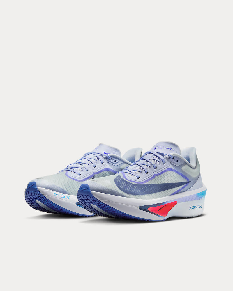 Nike Zoom Fly 6 Ghost / Football Grey / Blue Lightning / Blue Void Running Shoes - 3