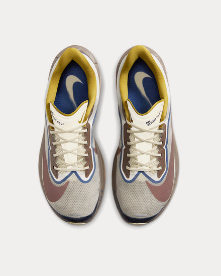 Nike Zoom Fly 6 Light Bone / Cave Stone / Blue Void / Burgundy Crush Running Shoes - 2