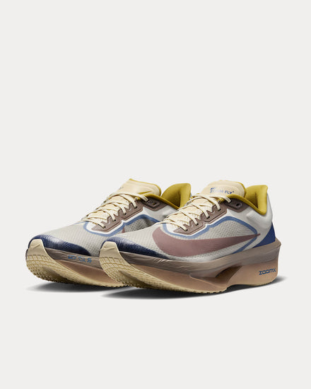 Nike Zoom Fly 6 Light Bone / Cave Stone / Blue Void / Burgundy Crush Running Shoes - 3