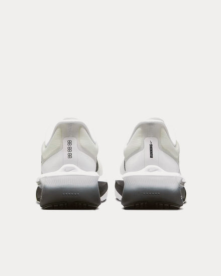 Nike Zoom Fly 6 White / Smoke Grey / Metallic Silver / Black Running Shoes - 4