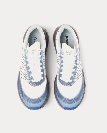 NNormal Tomir 2.0 White / Blue Running Shoes - 2