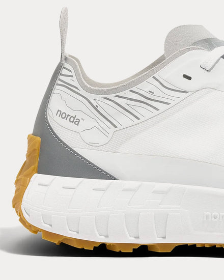 Norda 001a White Gum Running Shoes - 5